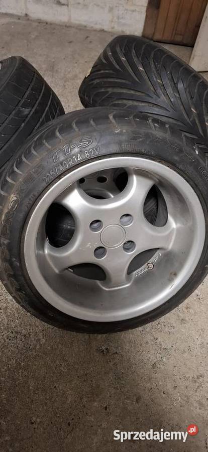 Alufelgi Steffan Cup 8 i 9 4x100 rant parapet Czarne Błoto