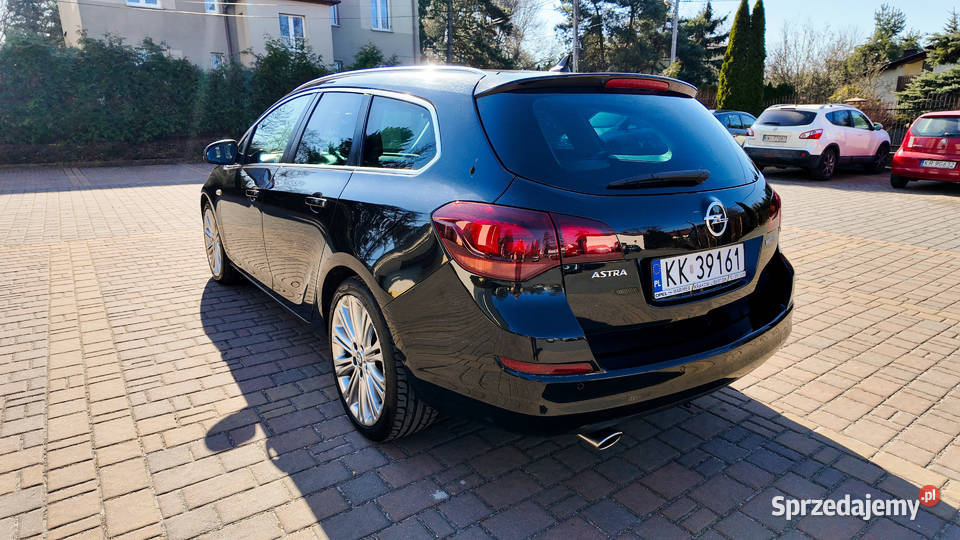 Opel Astra 16 TURBO 180 bixenon skrętny AFL elektryczne lusterka małopolskie