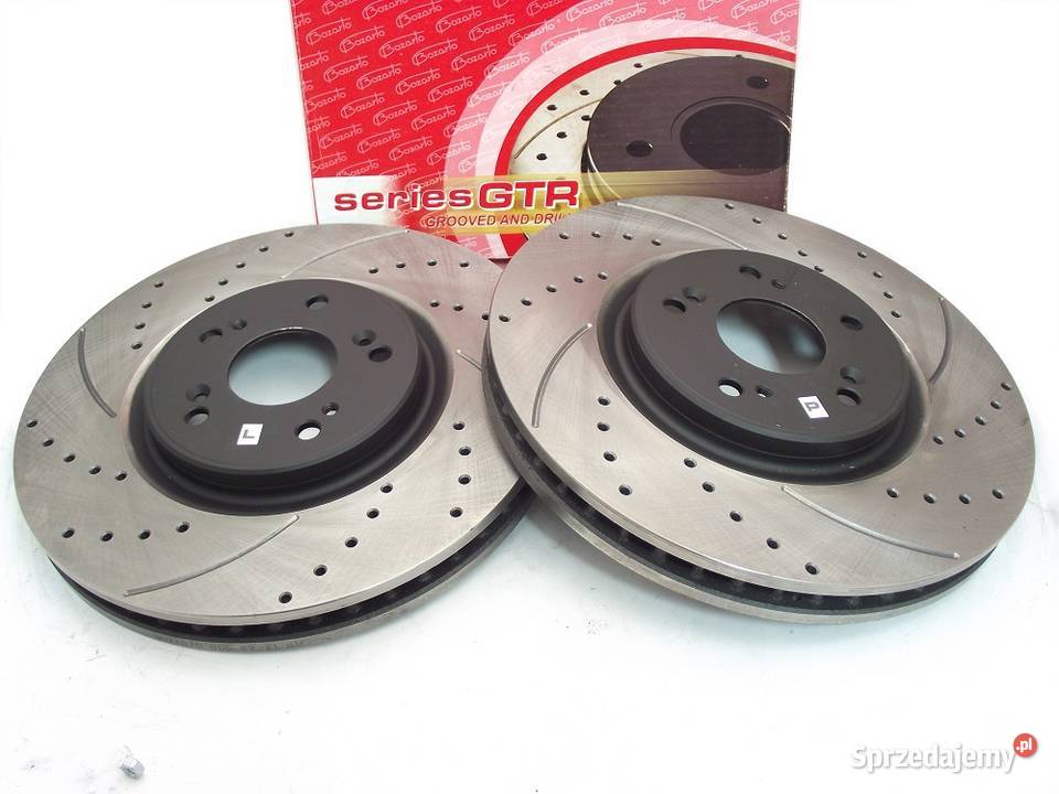 TARCZE hamulcowe Bozarto wiercone 320mm Honda Łódź