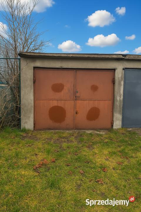 Garaż murowany Suwałki prąd kanał