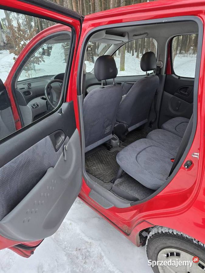 Toyota Yaris Verso BenzynkaPrywatnie welurowa tapicerka