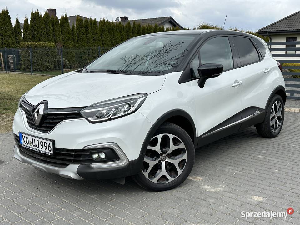 Renault Captur Lift 13 TCe 2019 Full Led Kamera łódzkie Wieluń