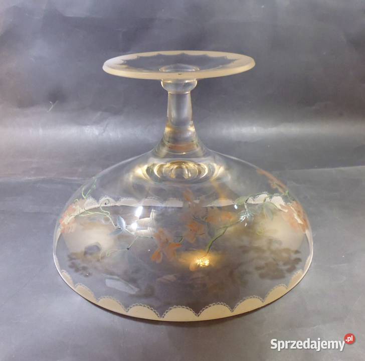 Patera Szklana Orrefors Rękodzieło Warszawa