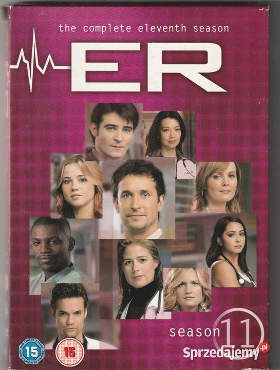 ER Ostry dyżur Sezon 11 Noah Wyle Maura Tierney mazowieckie Pruszków