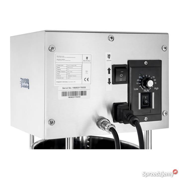 Szpryca do kiełbas 15L elektryczna 4 lejki w śląskie Częstochowa