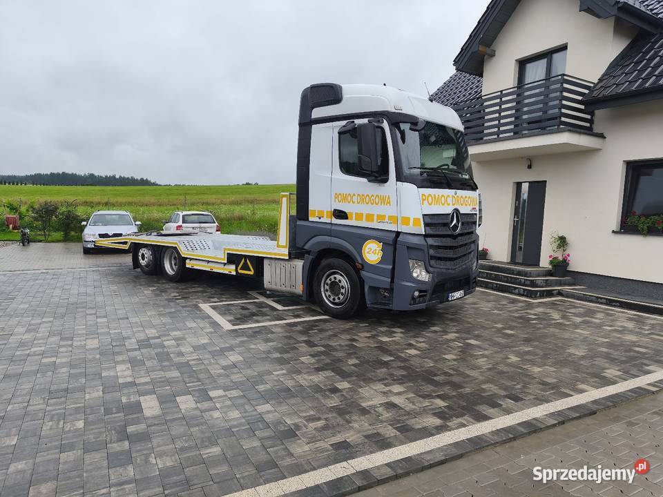 Mercedes mp4 Pomoc drogowa Laweta zestaw do nie Mrągowo