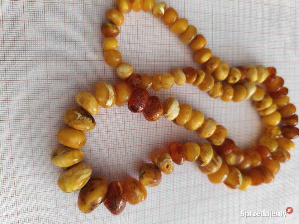 Naszyjnik Bursztyn Vintage Białystok
