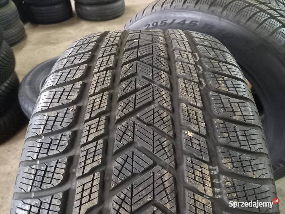 4x Opona nieużywana zimowa 29545R20 PIRELLI 489 sprzedam