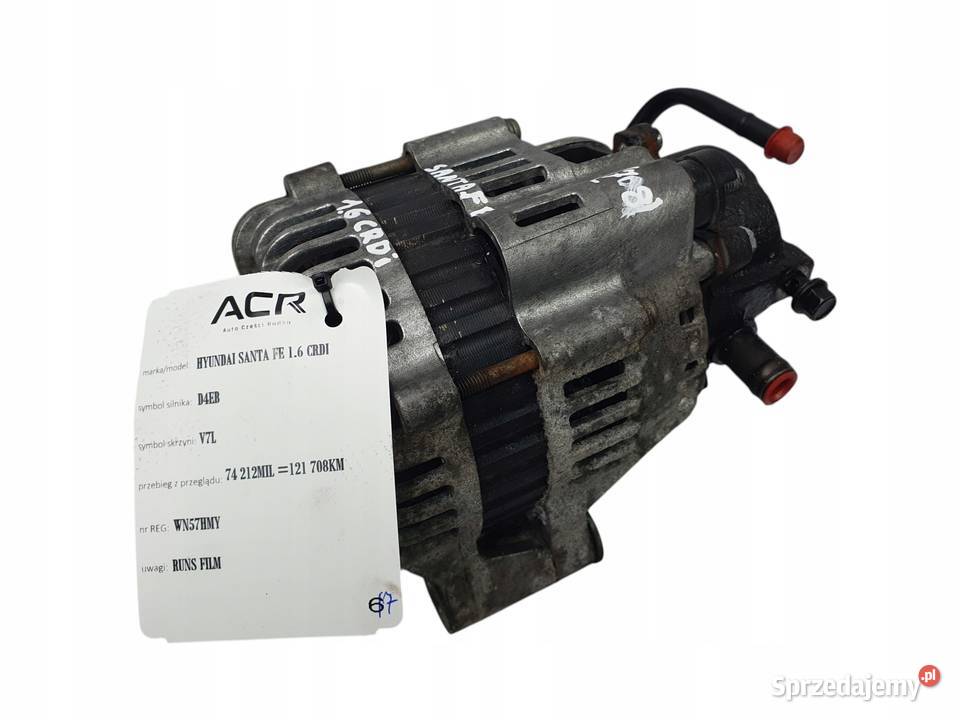 ALTERNATOR Hyundai i30 Kia Ceed Sportage 16 CRDi Chełm