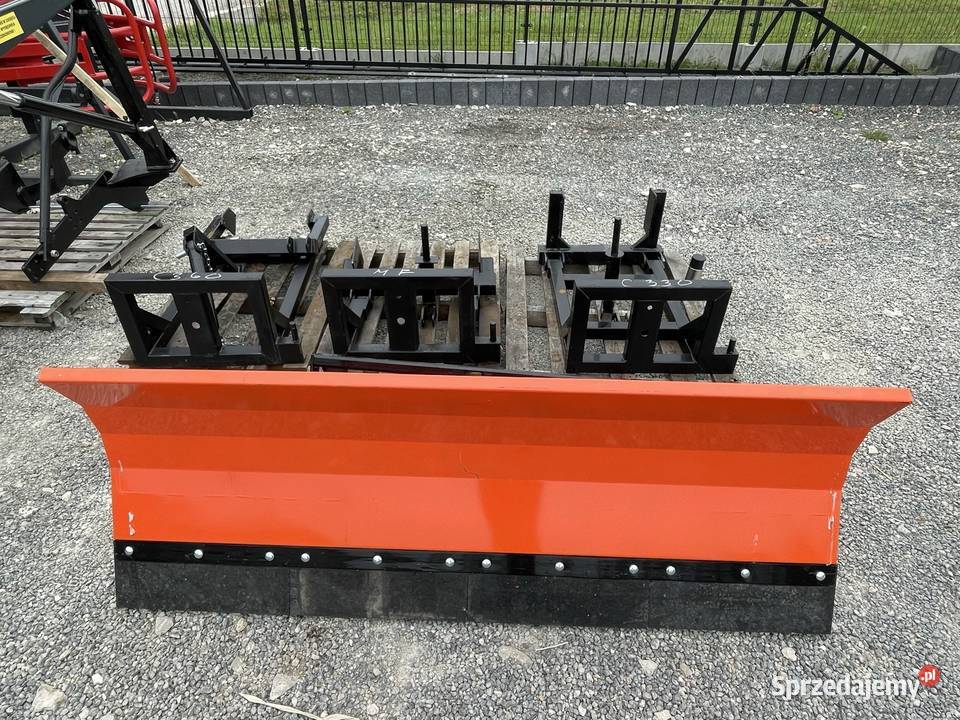 Pług do śniegu komunalny Prosty do odśnieżania świętokrzyskie