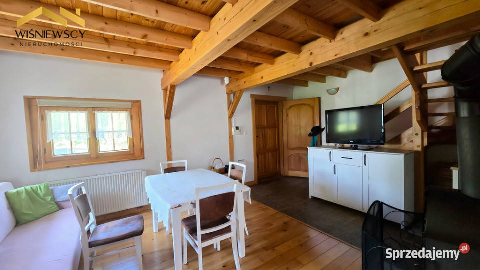 Drewniany dom linii brzegowej 60 m2 Markusy mieszkalny