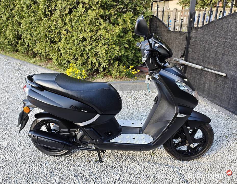 Skuter Peugeot Kisbee 50cc 2018r 4500 wtrysk LED 4500km Łask