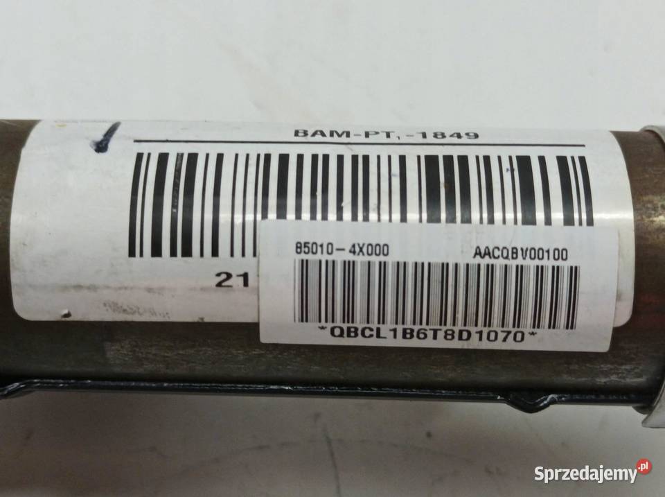 KURTYNA PWIETRZNA AIRBAG LEWA K2 AZJA 850104X000