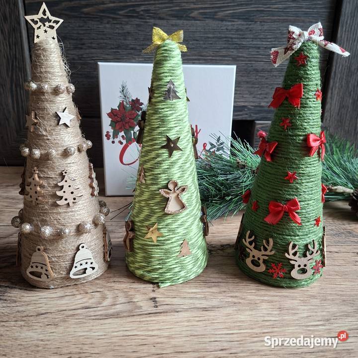 Choinki ręcznie robione Poddębice sprzedam