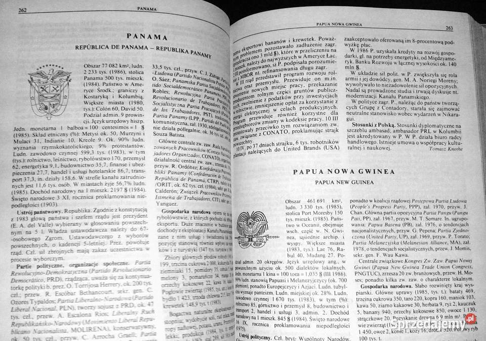 Encyklopedia Świat w przekroju 1988 Rok wydania 1989 Chełm sprzedam