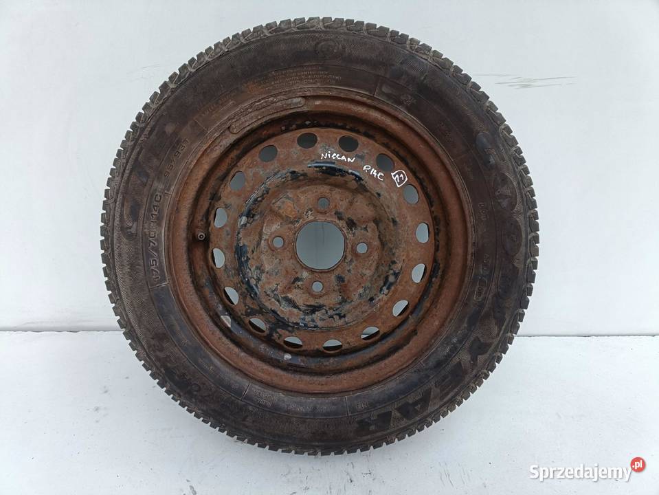 Nissan NV200 KOŁO ZAPASOWE Zapas 17570 R14C Rudka