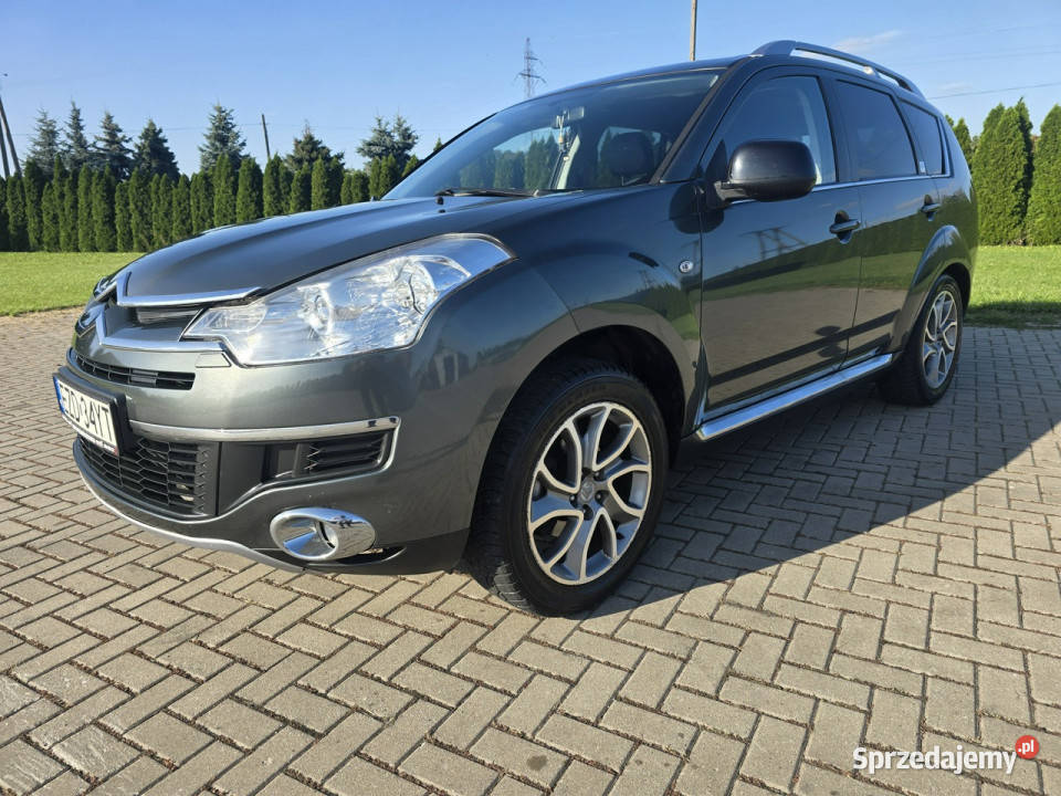 Citroen CCrosser 22hdi Skóry7 OsoboweNaviNapęd garażowany Kutno