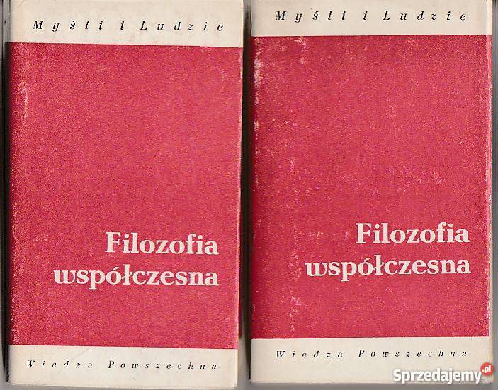 7159 FILOZOFIA WSPÓŁCZESNA POD REDAKCJĄ sprzedam