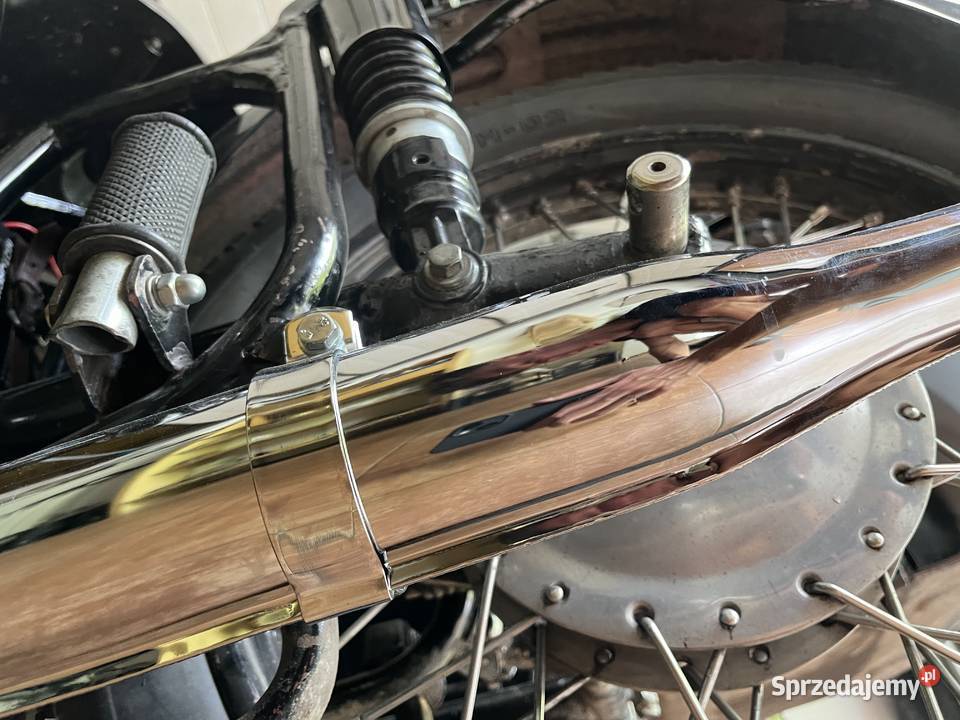 Nowe wydechy z obejmami K750 Ural Dniepr Ksawerów