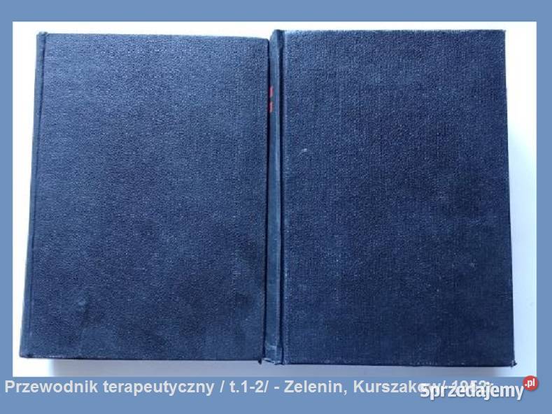 Przewodnik terapeutyczny Zelenin Kurszakow1952 Antykwariat Łódź
