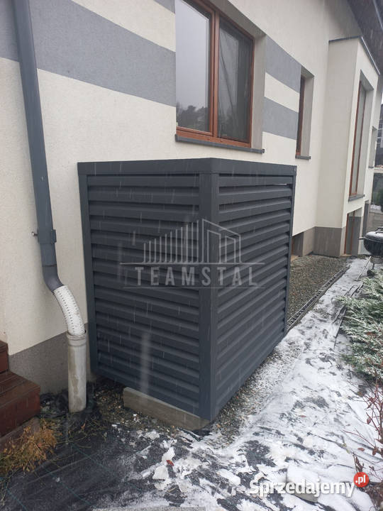 Osłona pompy ciepła 80x50x180 antracyt TS571 wielkopolskie Konin sprzedam