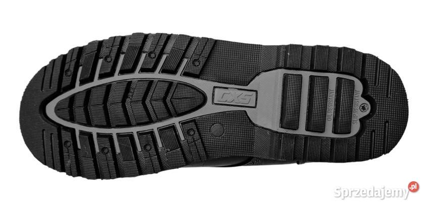 Skórzane czarne półbuty CXS Road Lovel r 43 Półbuty Kamienna Góra sprzedam
