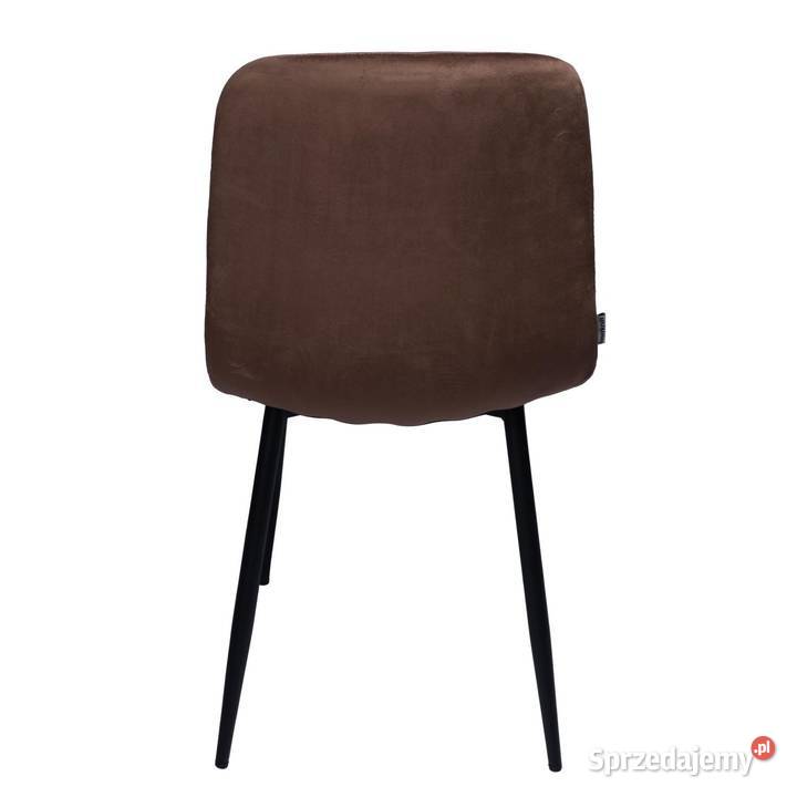 Krzesło tapicerowane welurowe do salonu jadalni Poznań