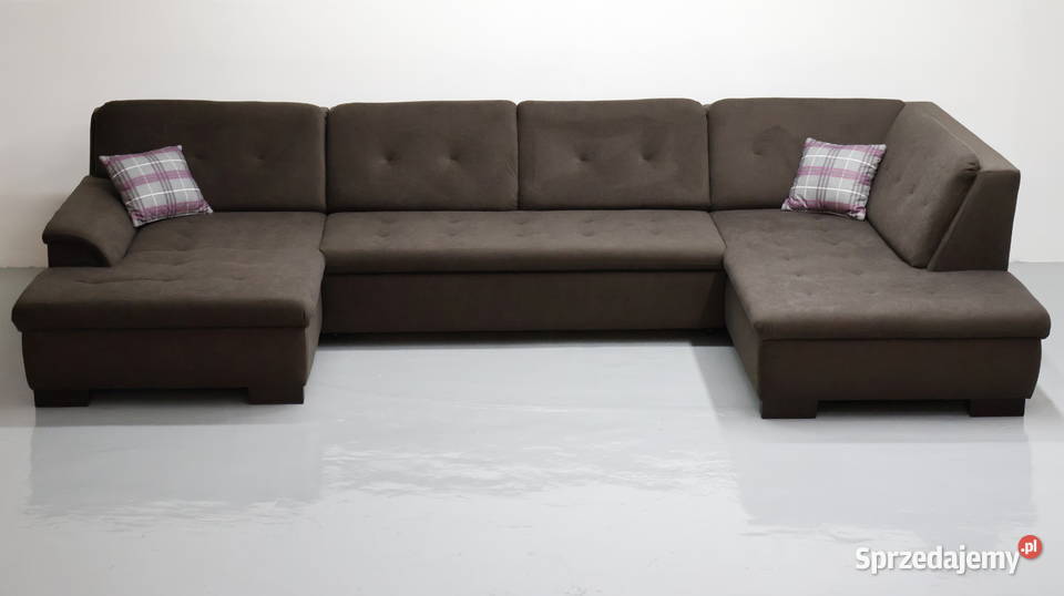 TJD Nowe NIEMIECKIE Wielkie U funkcja spania 365cm