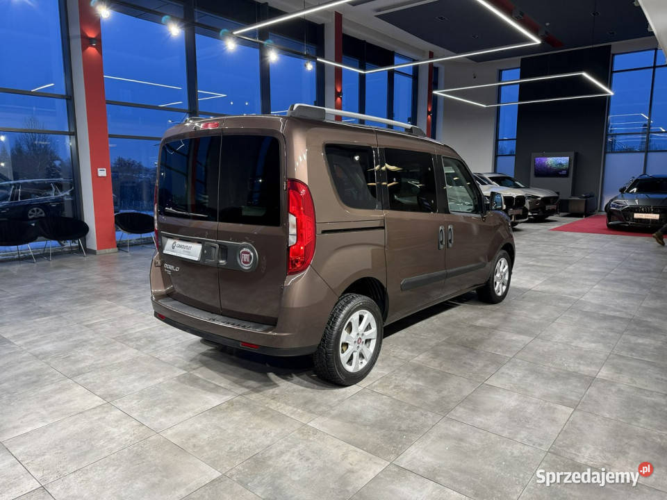 Fiat Doblo VAT 23 Easy 16MultiJet 120 M6 2018 r wspomaganie kierownicy Myślenice