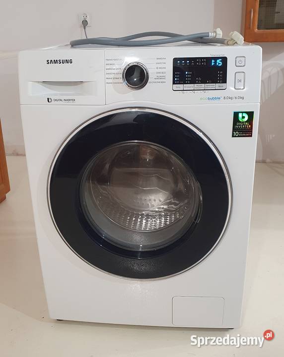 Pralkosuszarka Samsung WD80M4443JW 86 nowa Pralki i suszarki podlaskie Suwałki