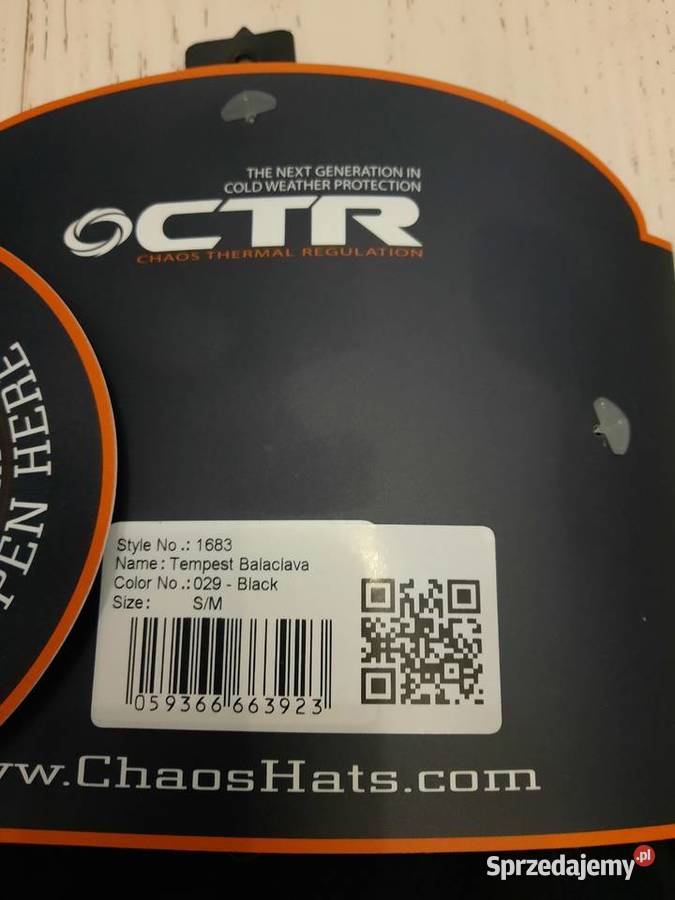 SM CHAOSCTR Kominiarka zimowa Tempest Balaclava