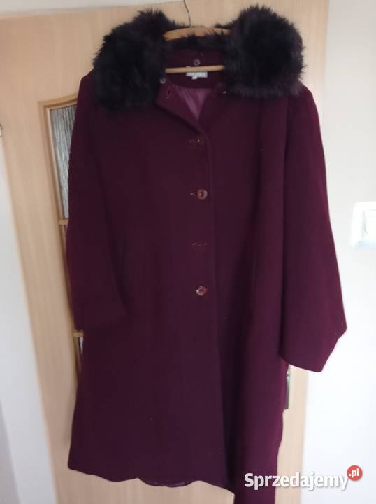 Sprzedam używany płaszcz zimowy damski Kwietno sprzedam