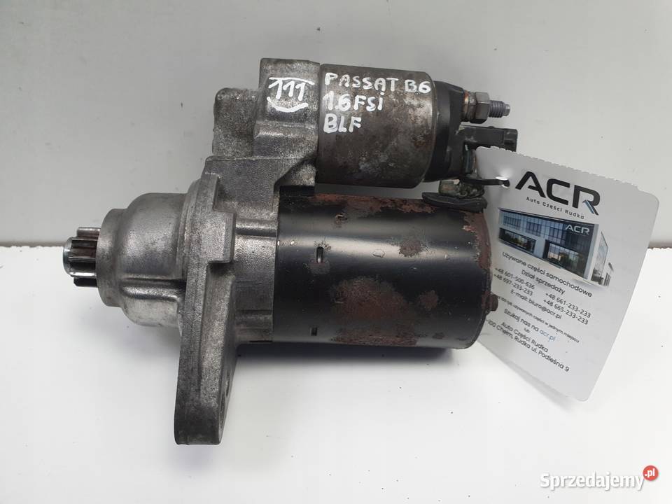 ROZRUSZNIK VW Passat B6 16 FSI ROZRUSZNIK bosch Chełm sprzedam