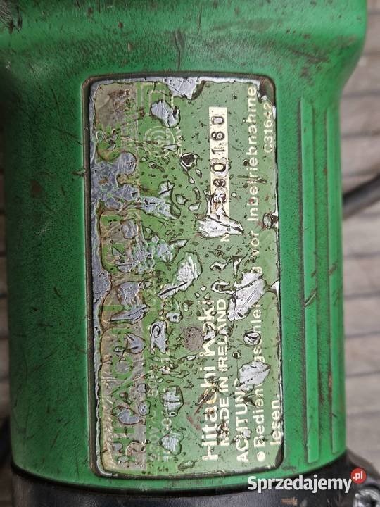 Szlifierka Hitachi uszkodzona łódzkie Radomsko