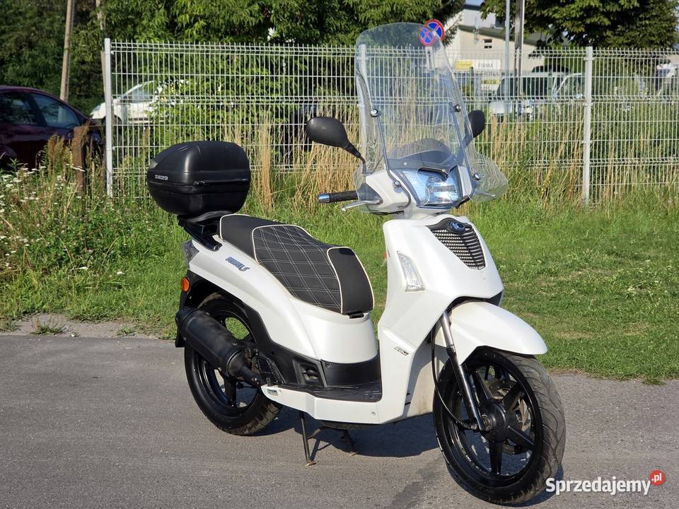 Kymco Peoples 50 4t na dużych 16 kołach z szybą benzyna sprzedam
