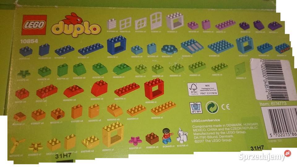 Klocki Lego Duplo 10854 120 Zabawka Czeladź
