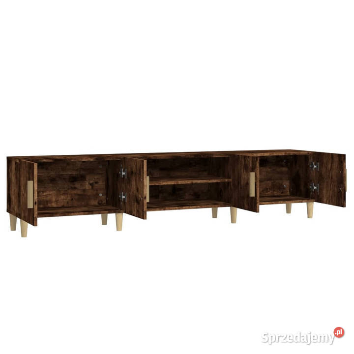 Szafka pod TV przydymiony dąb 180x315x40