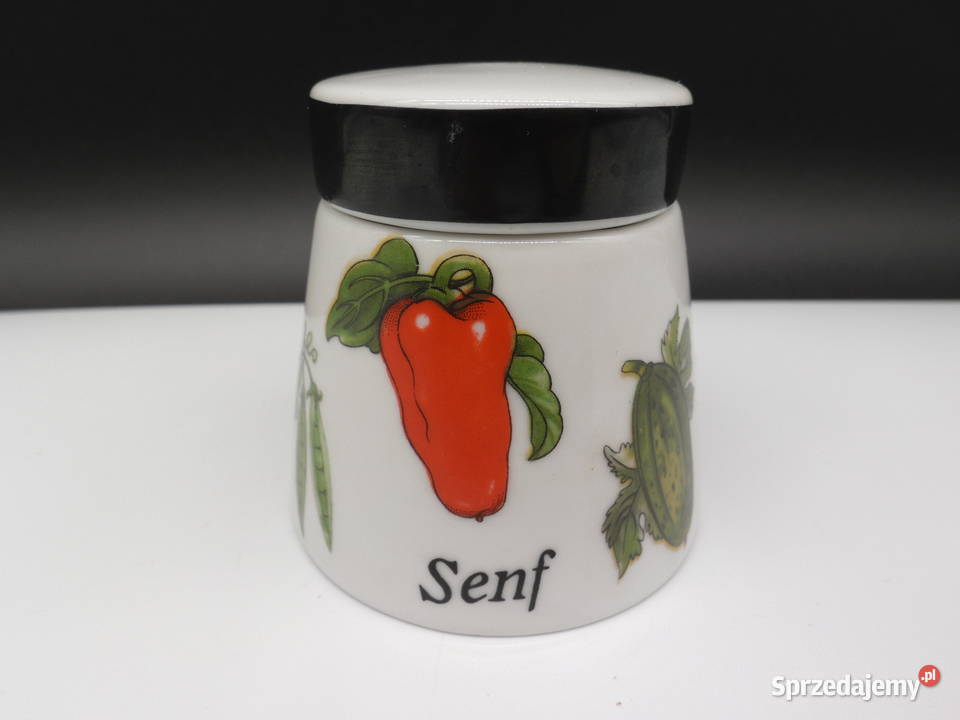 Pojemnik na musztardę Gerold Porzellan Bavaria Antyki, Sztuka, Kolekcje Raszków sprzedam