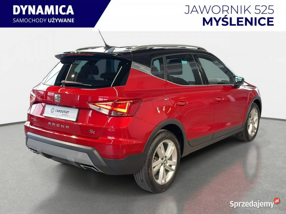 Seat Arona VAT 23 FR 10TSI 110 DSG 2021 r salon światła LED małopolskie Myślenice sprzedam