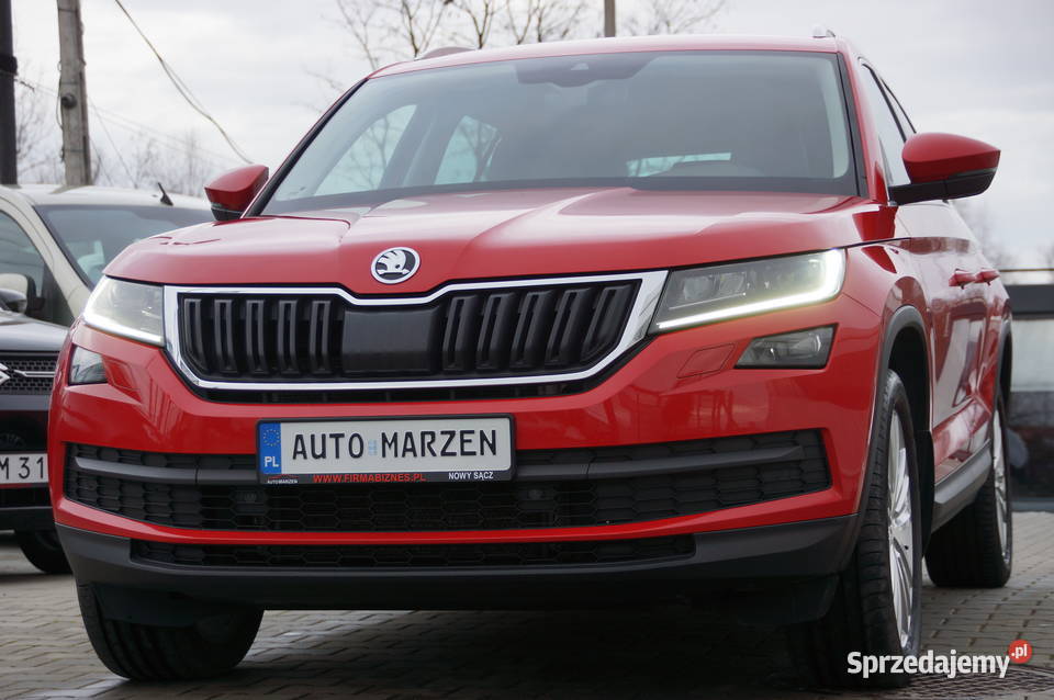 Skoda Kodiaq 20 TDI CR 190 4x4 7osób Webasto LED małopolskie Nowy Sącz