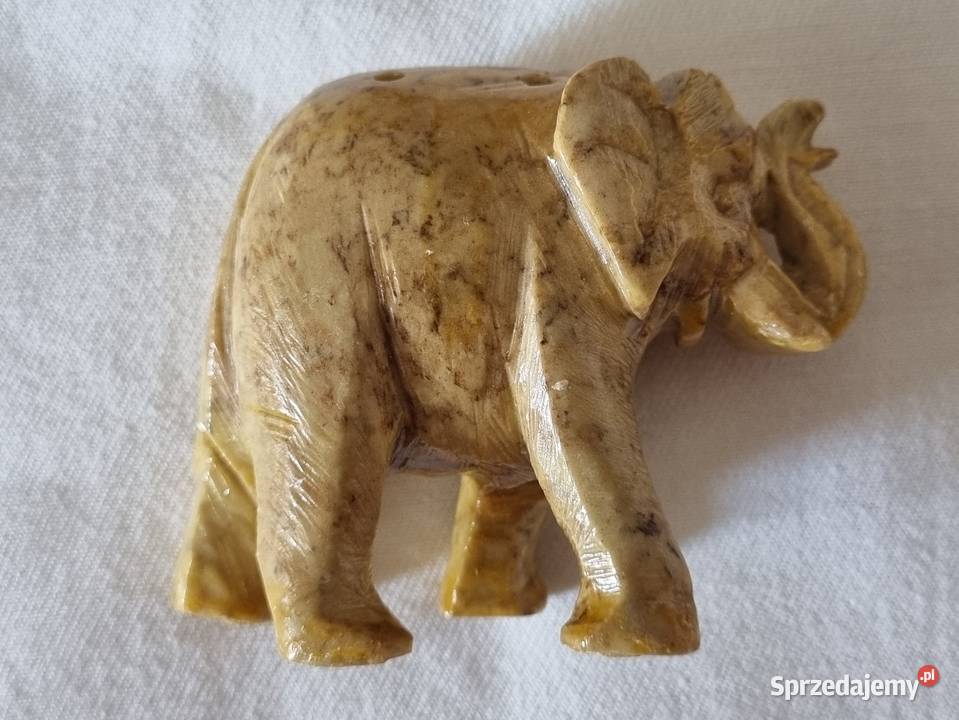 Słoń indyjski podstawka pod kadzidełka beżowy mazowieckie Warszawa