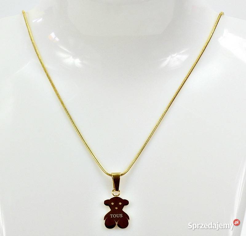 Łańcuszek Tous Nowość Miś Logo Wrocław