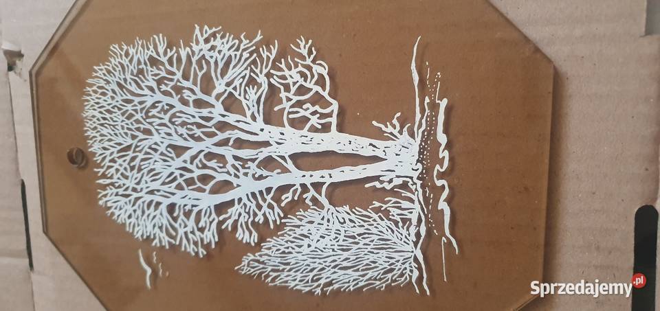 Żyrandol dwa kinkiety lata 7090 Kielce