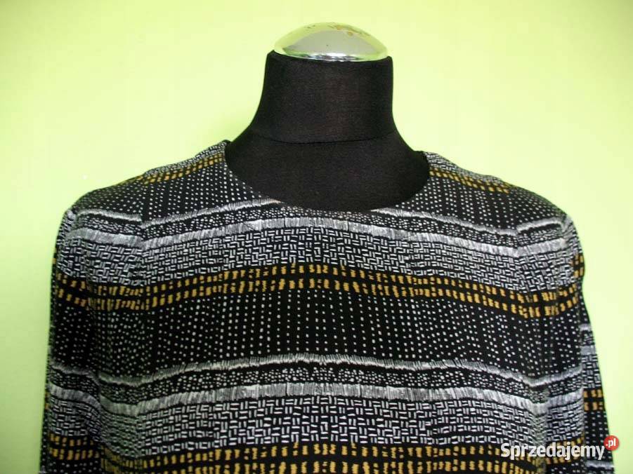 Sukienka wiskoza lekka 44 2XL biust 104 HM