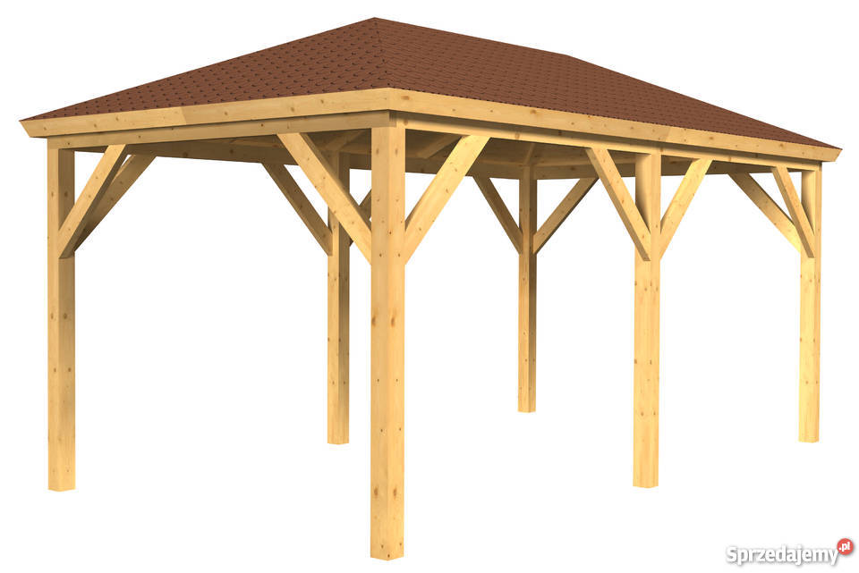10 Altana Altanka ogrodowa Wiata drewniana Rębiszów