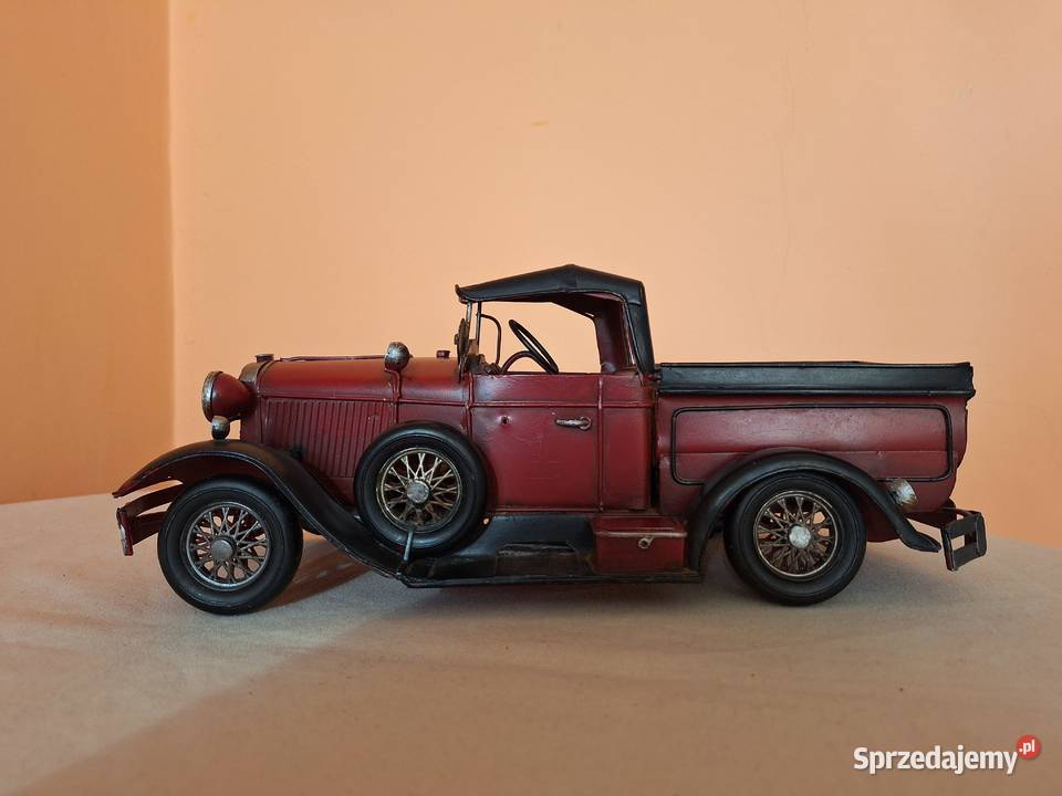 Metalowy samochód RETRO kujawsko-pomorskie Szubin