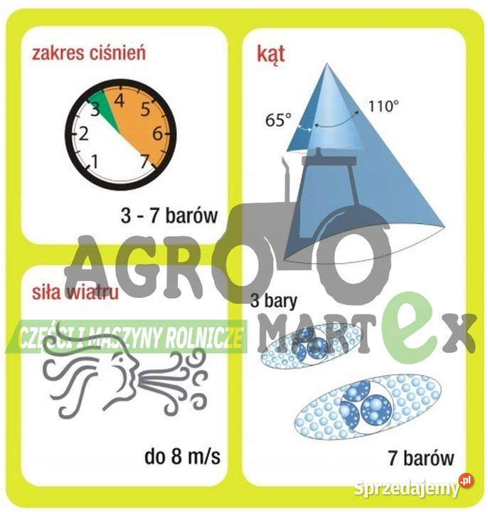 AVITWIN11001 ROZPYLACZ EŻEKTOROWY 2STRUMIENIOWY Do opryskiwaczy