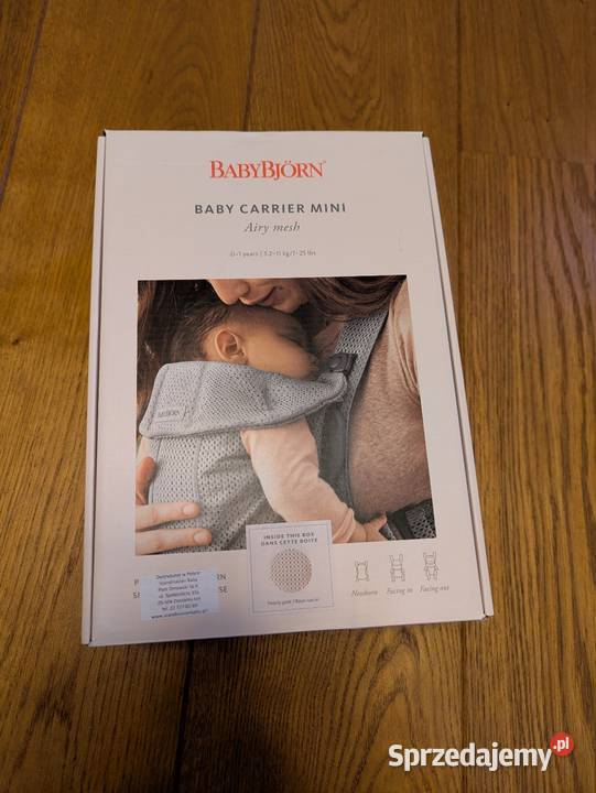 Baby Bjorn baby carrier mini airy mesh nosidło Wrocław