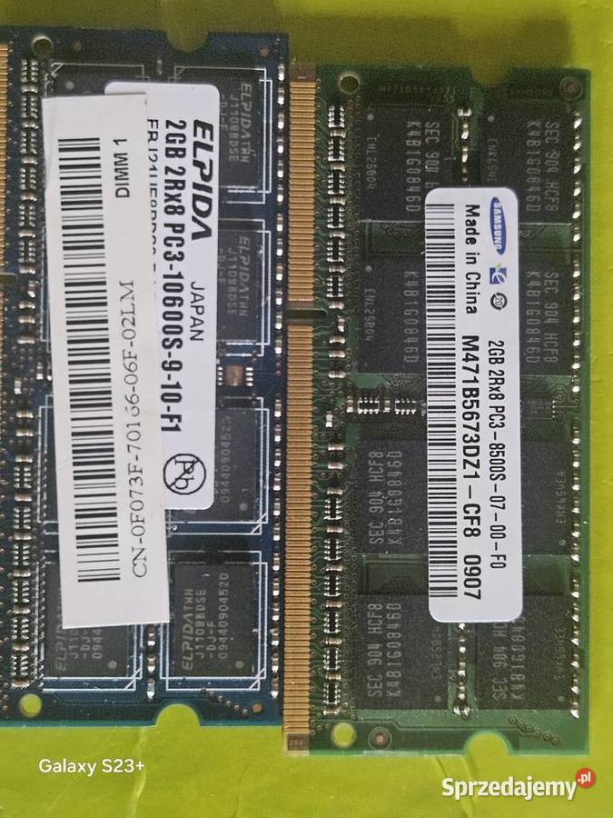 Pamiec RAM 2 GB 2 Aleksandrów Łódzki