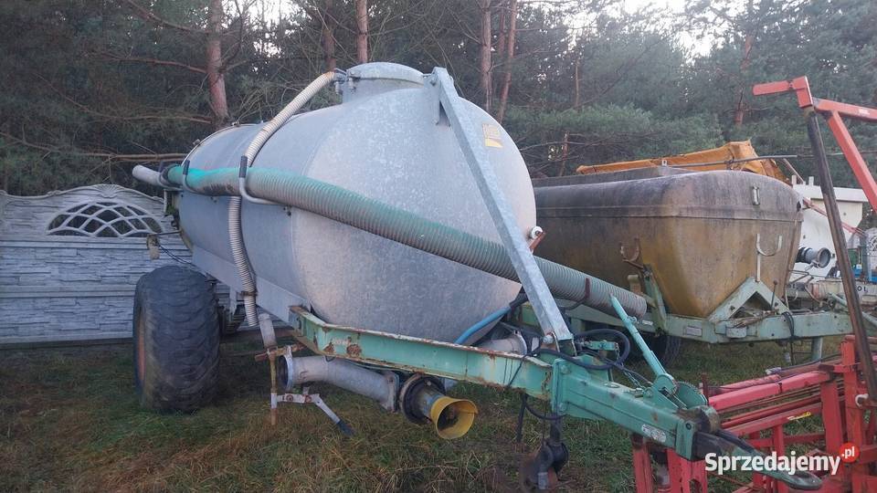 BECZKOWÓZ 6000L beczka asenizacyjna MARCHNER śląskie Przymiłowice-Podgrabie